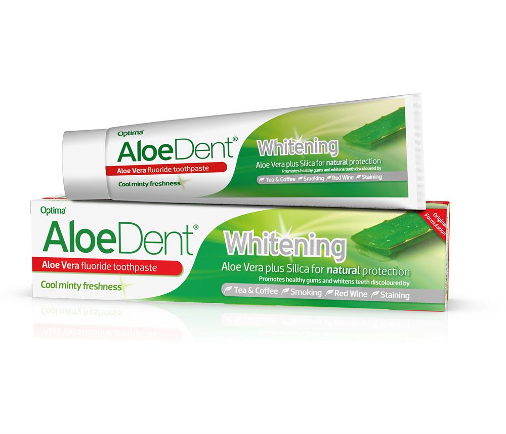AloeDent FLUORIDE Whitening Toothpaste - Peppermint 100ml