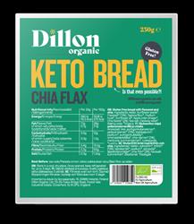 Dillon Organic Chia Flax Keto Bread - 250g