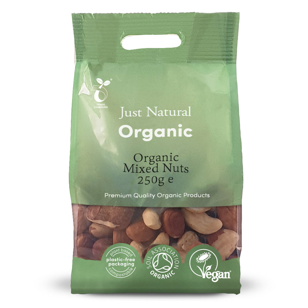 Just Natural Organic Mixed Nuts - 250g