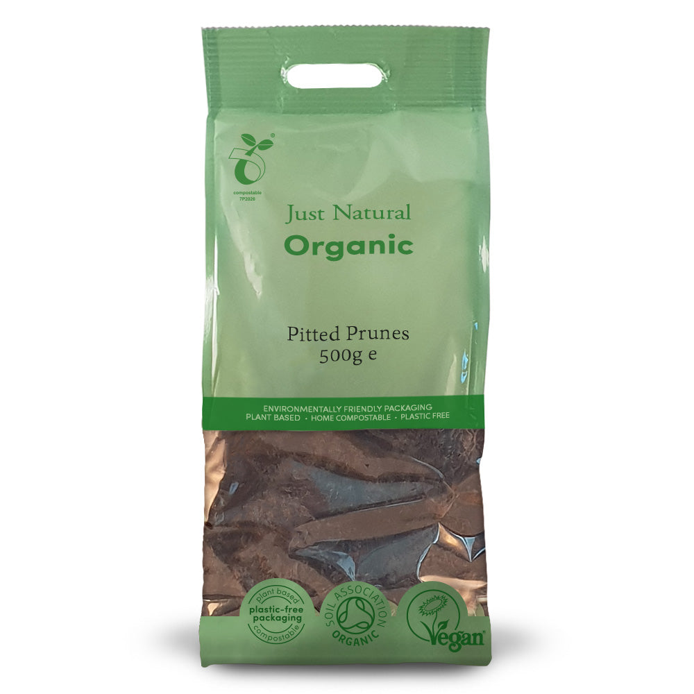 Just Natural Organic Pitted Prunes - 500g