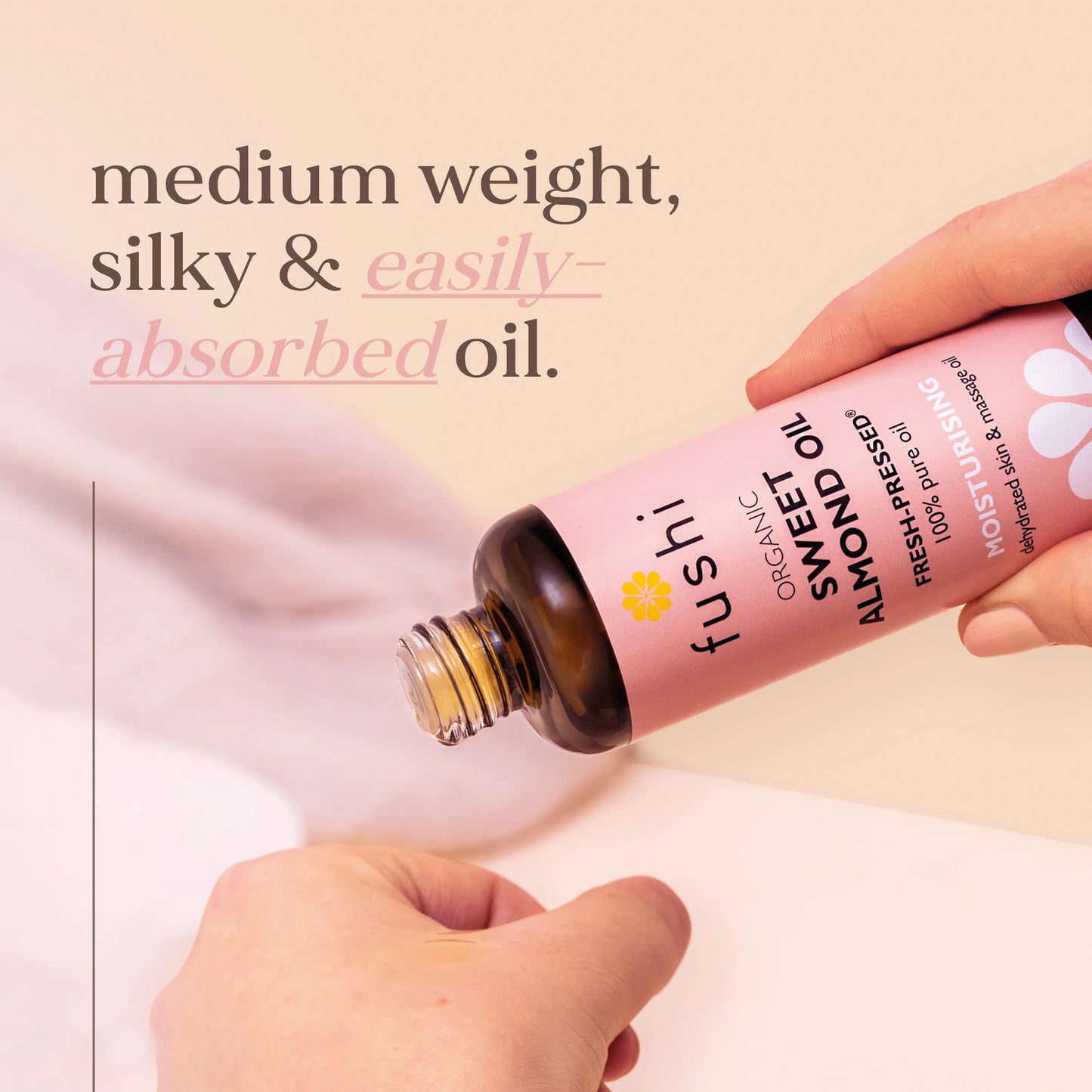 Fushi Organic Sweet Almond Oil - 100ml