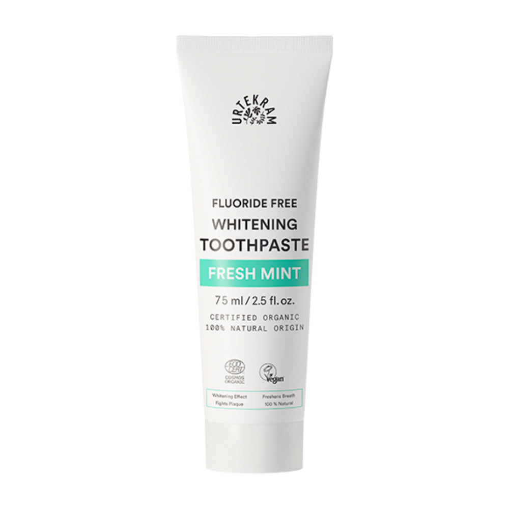 URTEKRAM Bio9 Whitening Toothpaste Fresh Mint - 75ml