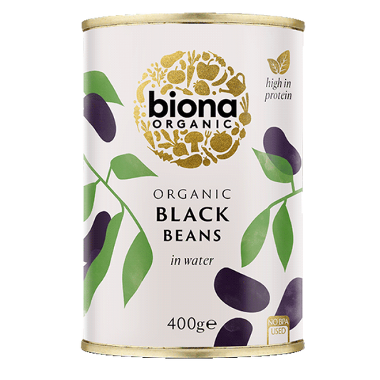 Biona Organic Black Beans – 400g