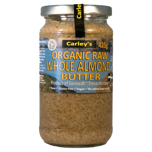Carley's Organic Raw Almond Butter - 425g
