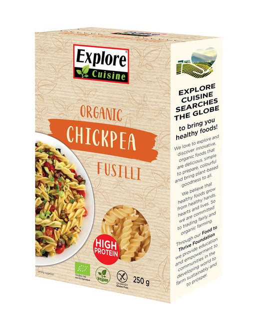 Explore Cuisine Organic Chickpea Fusilli - 250g