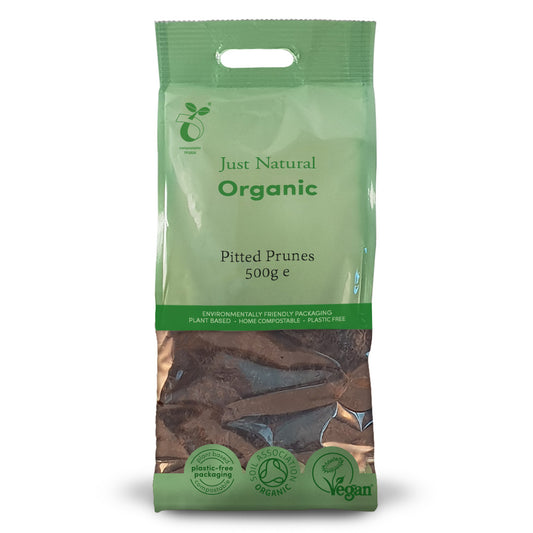 Just Natural Organic Pitted Prunes - 500g