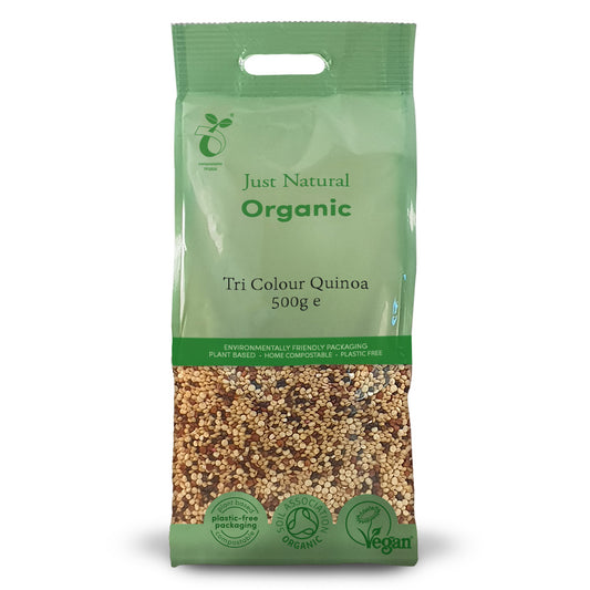 Just Natural Organic Tri Colour Quinoa - 500g