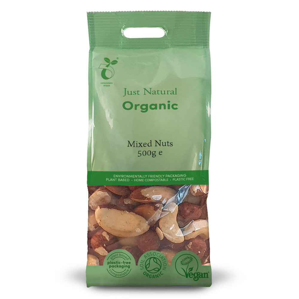 Just Natural Organic Mixed Nuts - 500g