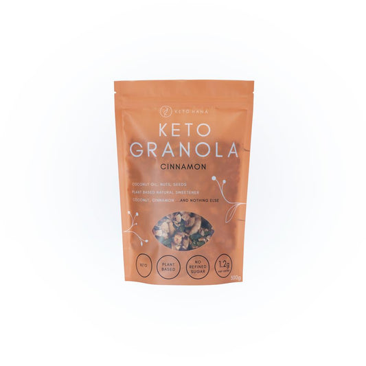Keto Hana Cinnamon Keto Granola - 300g