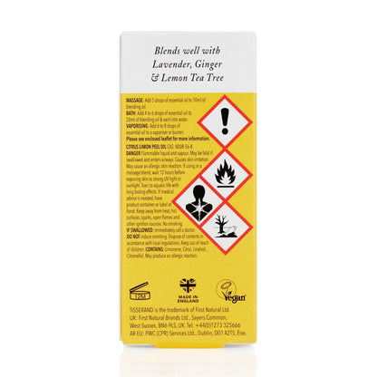 Tisserand Aromatherapy Lemon Organic Essential Oil - 9ml
