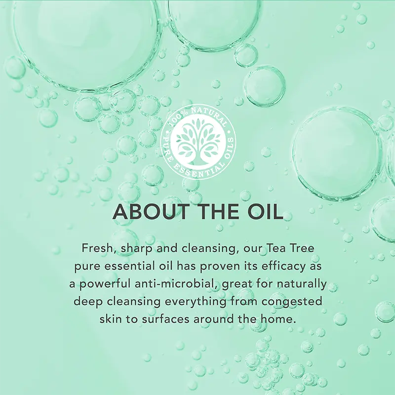 Tisserand Aromatherapy Tea Tree Organic Essential Oil - 9ml