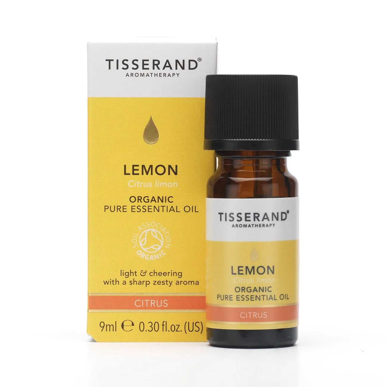 Tisserand Aromatherapy Lemon Organic Essential Oil - 9ml