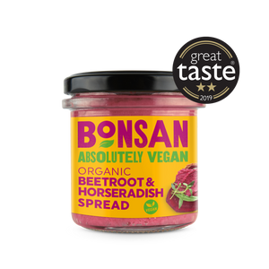 Beetroot and Horseradish Spread Organic – Bonsan – 130g