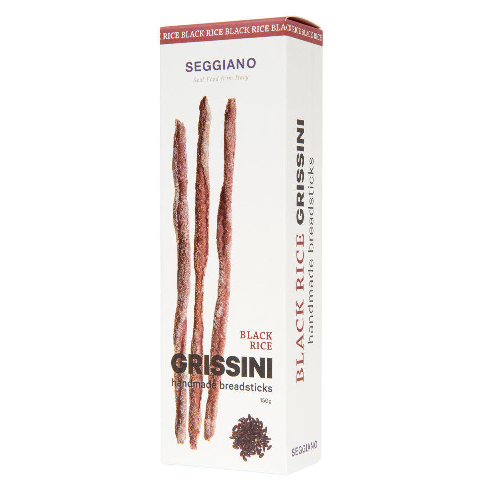 Black Rice Grissini – Seggiano – 150 g