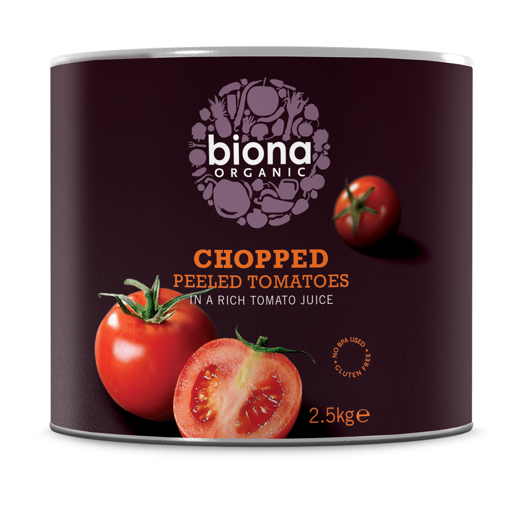 Chopped Tomatoes – Biona – 2.5kg
