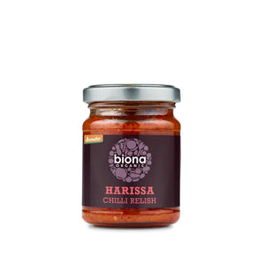 Harissa Chilli Relish - Biona – 125g