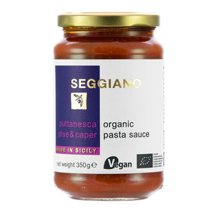 Organic Puttanesca Pasta Sauce – Seggiano – 350 g