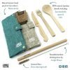 Jungle Culture Bamboo Cutlery Set in Marine