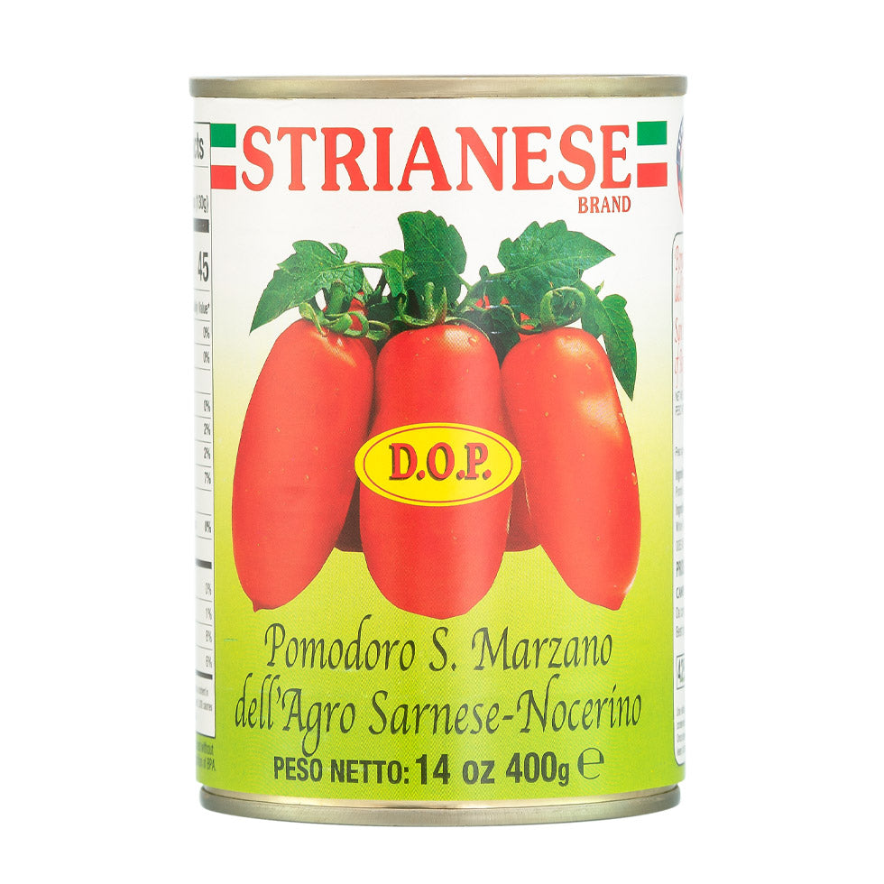 San Marzano DOP Peeled Tomatoes – Strianese – 400 g