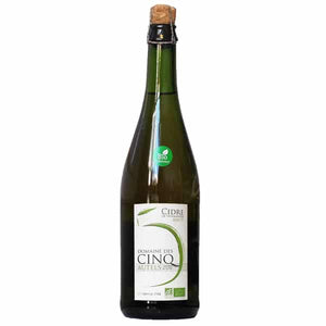 Cidre de Normandie Brut, Cinq Autels – 5.3 % ABV – 75 cl