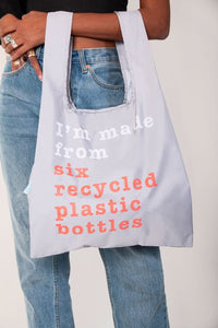 Recycle | Reusable Bags 100% Recycled from Plastic Bottles | Medium | KIND BAG