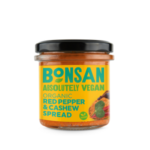 Red Pepper and Cashew Spread Organic – Bonsan – 130g